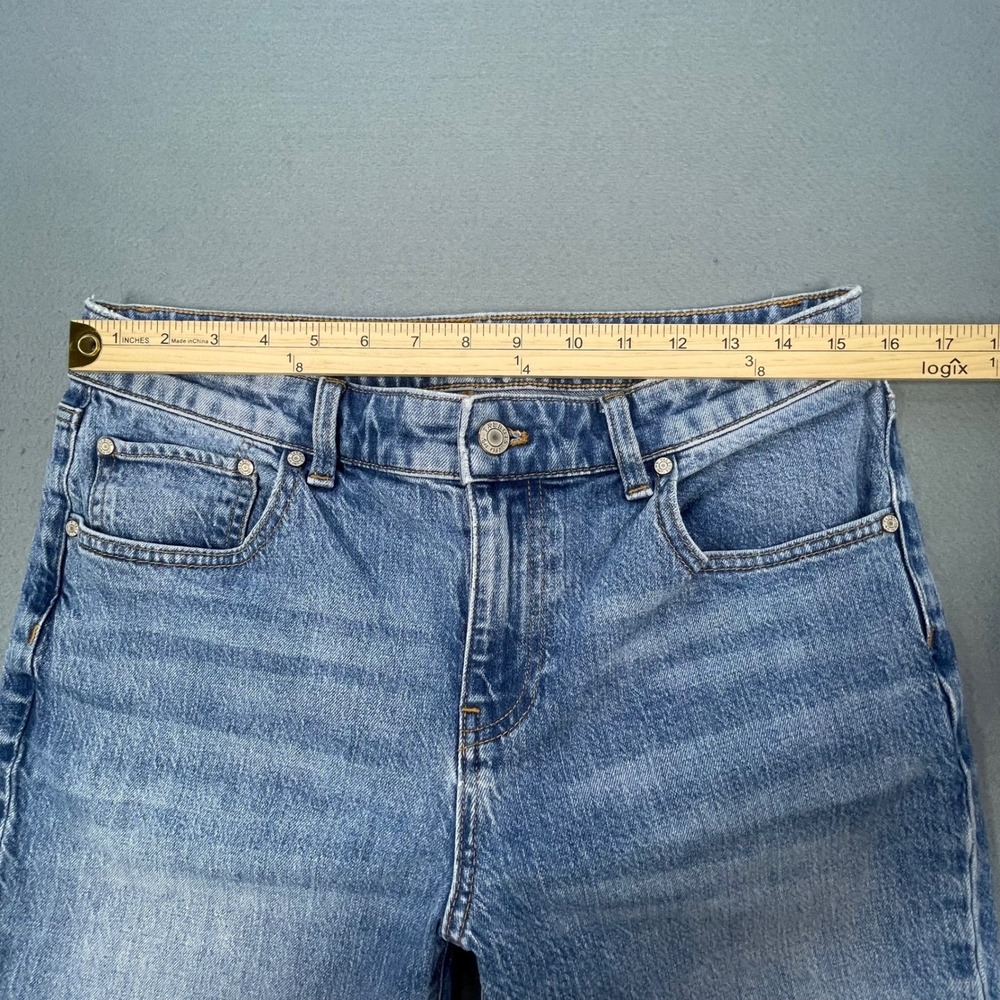 Talbots Blue Everyday Relaxed Jean Bristol Wash Straight Leg Womens 6 - Picture 7 of 9
